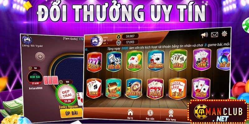 Chơi game đổi thưởng rút tiền mặt uy tín ở đâu?